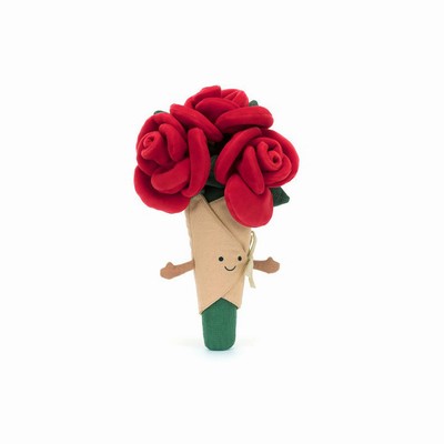 Jellycat Rose Bouquet Australia | 547860ZSQ